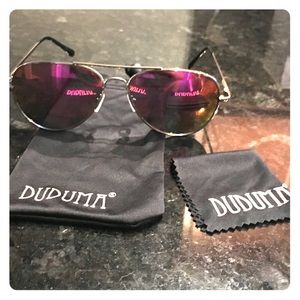 Duduma Aviator Sunglasses Womens Mirrored Uv400
